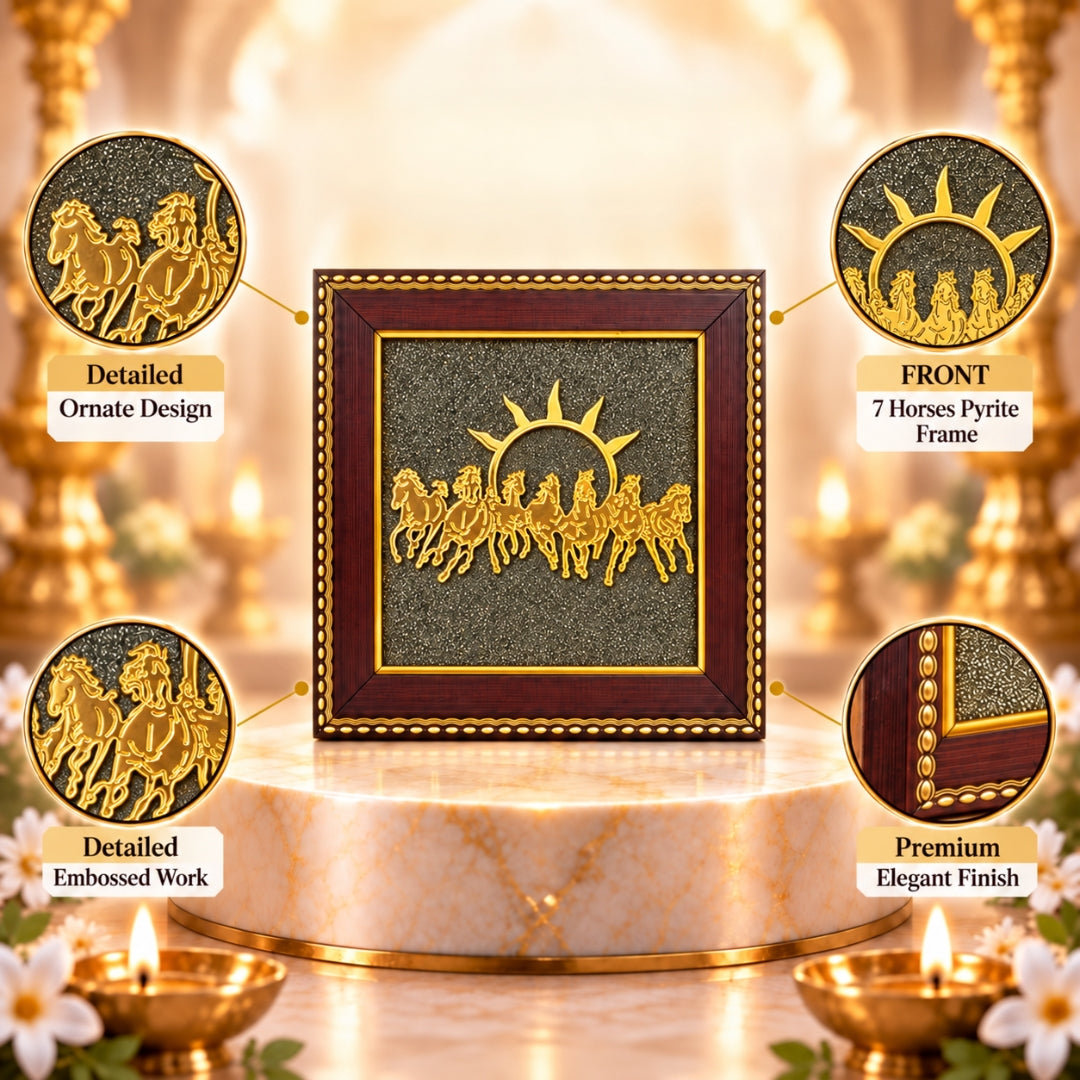 7 Horses Pyrite Frame | Exclusive to VAMA, other brands are fake - VAMA Mall