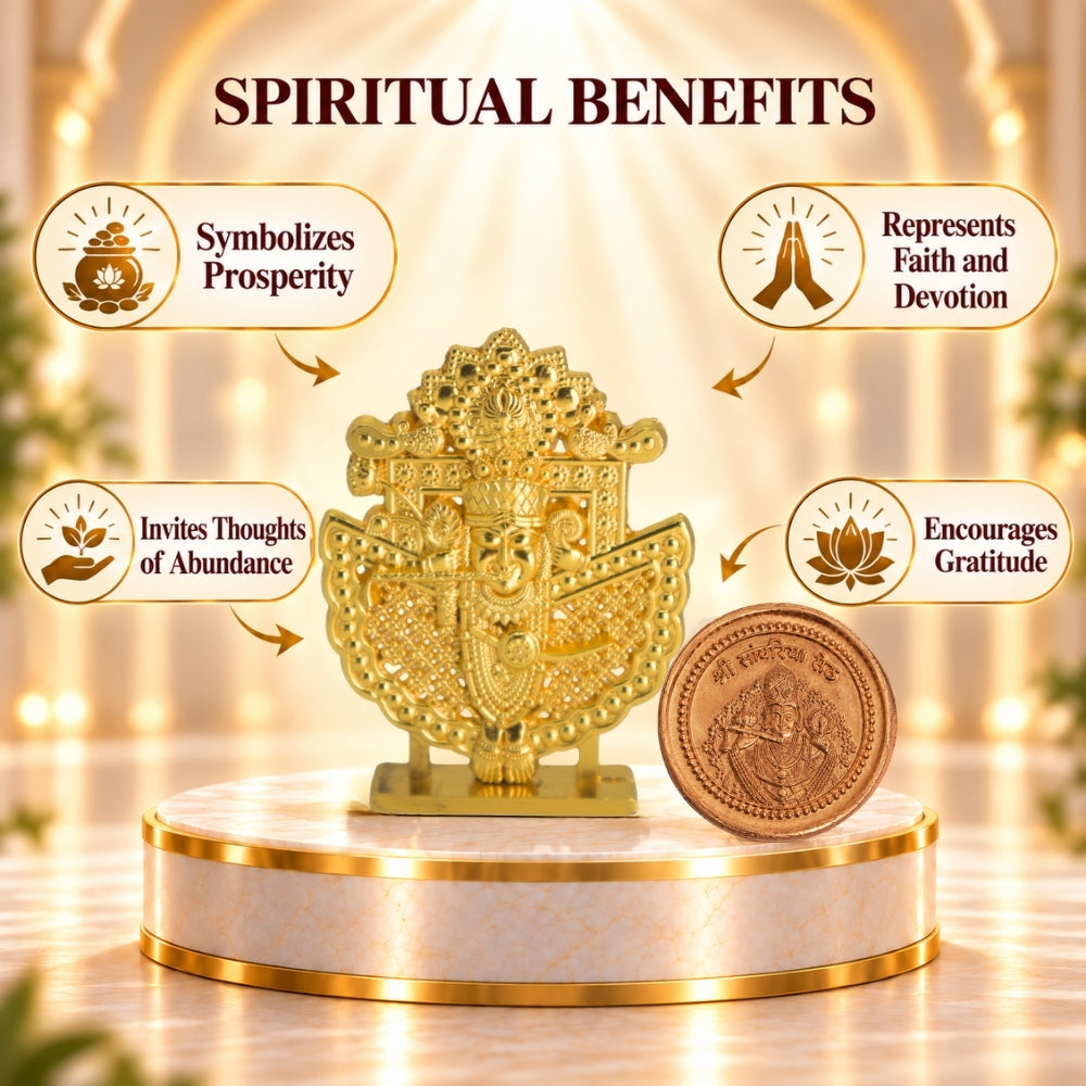 Sanwariya Seth Divya Dhan Jodi (Coin + Murti) | Exclusive to VAMA, other brands are fake | Blessed at Sawariya Seth Temple, Ujjain