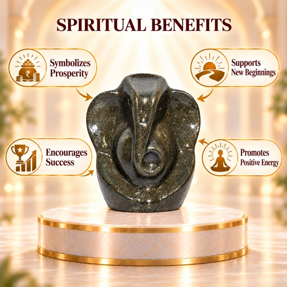 Siddh Pyrite Ganesha | Exclusive to VAMA, other brands are fake - VAMA Mall