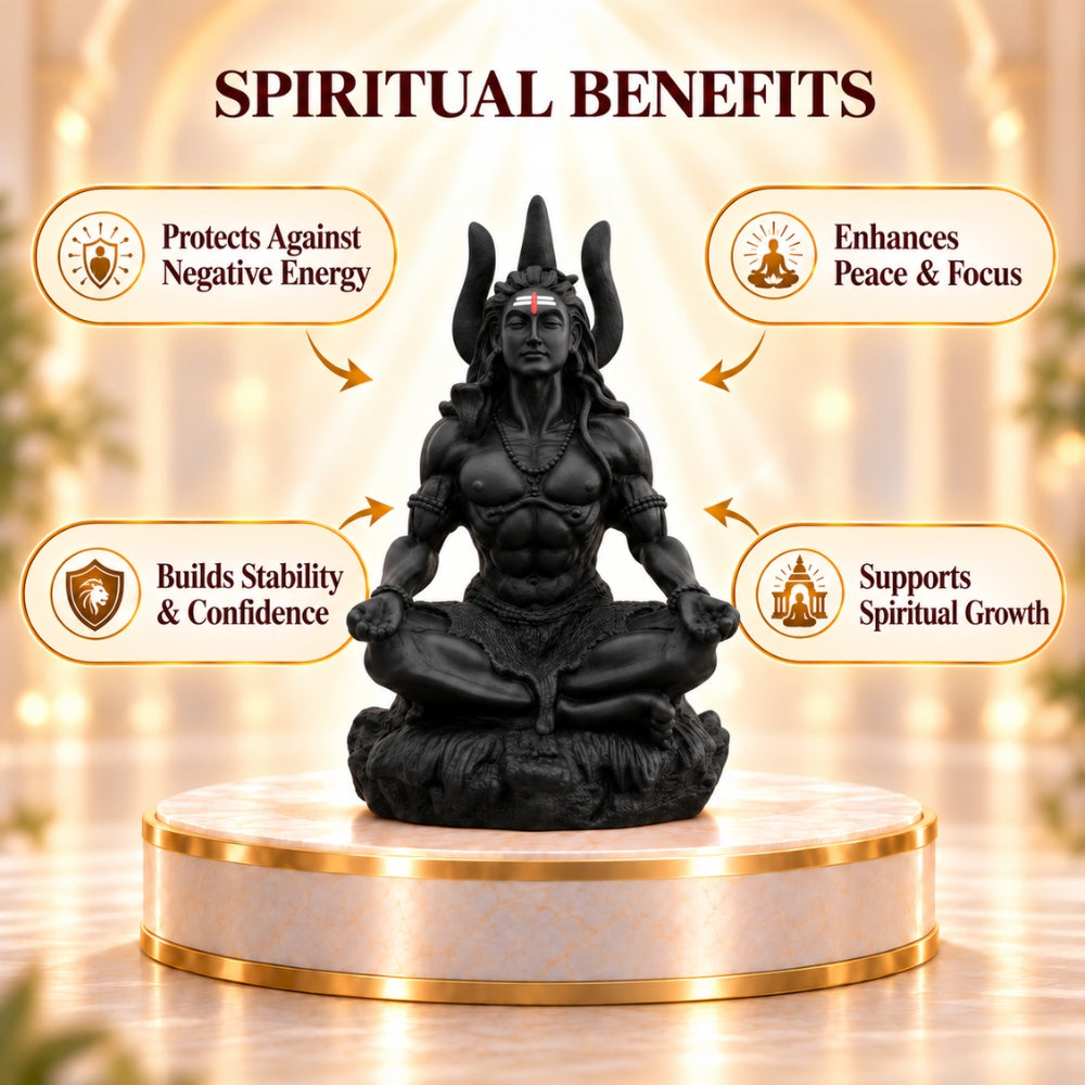 Shiva Rudra Dhyan Sculpture | Exclusive to VAMA, other brands are fake - VAMA Mall