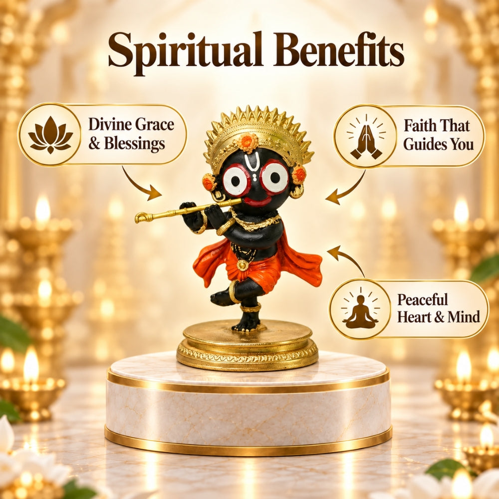 Jagannath Krishna Flute Murti - VAMA Mall