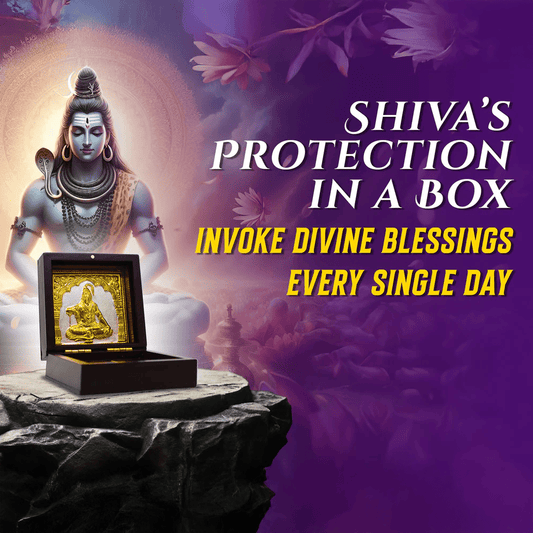 Shiva Divine Box | Siddh in Rankeshwar Mahadev Temple + FREE 5 Mukhi Rudraksha
