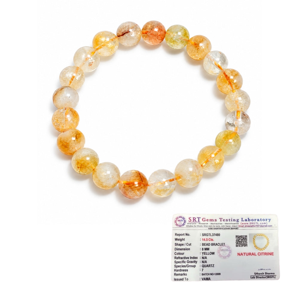 Money Attraction Citrine Bracelet | Exclusive to VAMA, other brands are fake - VAMA Mall