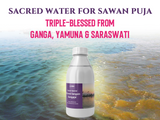 Only 50 left | (Sawan Special) 🕉️ Triveni Sangam Gangajal: Shiv’s Sacred Jal for Abhishek & Shuddhi | Direct from Prayagraj | 400mL