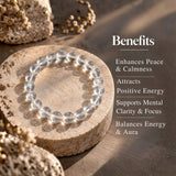 Natural Sphatik Crystal Bracelet | Exclusive to VAMA, other brands are fake - VAMA Mall