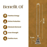 Hanuman Silver Locket With Chain | Exclusive to VAMA, other brands are fake - VAMA Mall