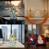 Vighnaharta Ganesh Idol - White | Exclusive to VAMA, other brands are fake - VAMA Mall