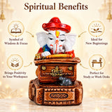 Lekhak Ganesha – Scribe of the Mahabharata | Exclusive to VAMA, other brands are fake - VAMA Mall