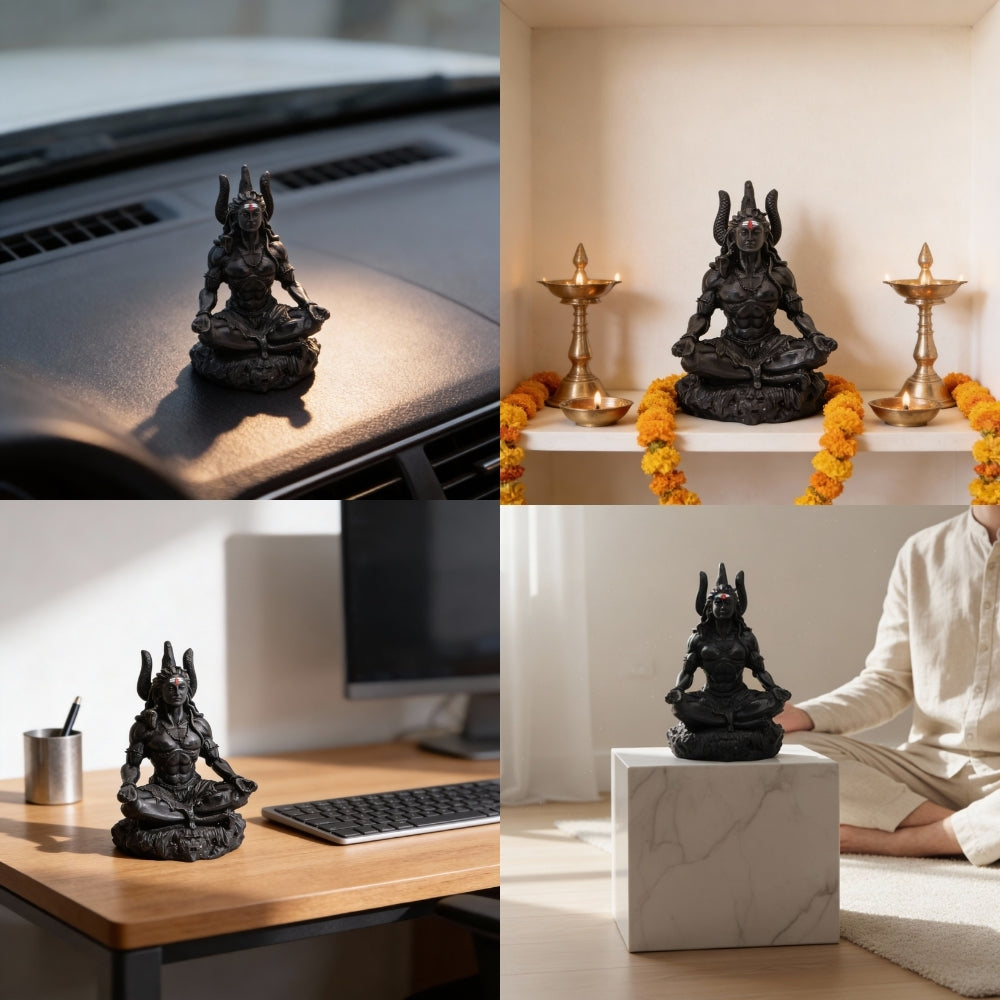 Shiva Rudra Dhyan Sculpture | Exclusive to VAMA, other brands are fake - VAMA Mall