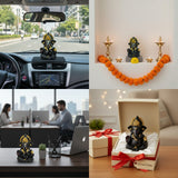 Vighnaharta Ganesh Idol - Black | Exclusive to VAMA, other brands are fake - VAMA Mall
