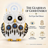 Nazar Suraksha Owl Showpiece | Evil Eye Owl