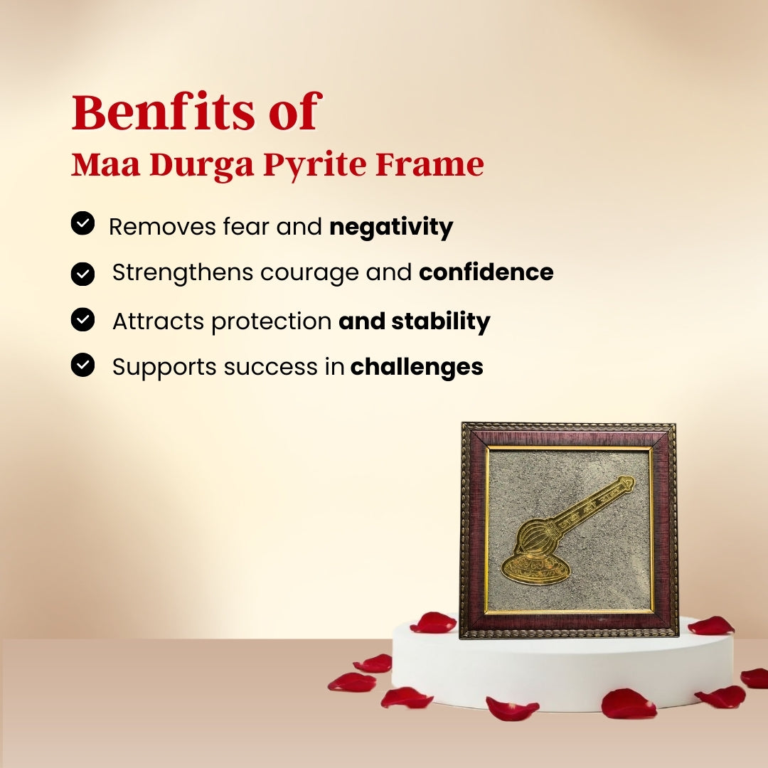Hanuman Gada Pyrite Frame