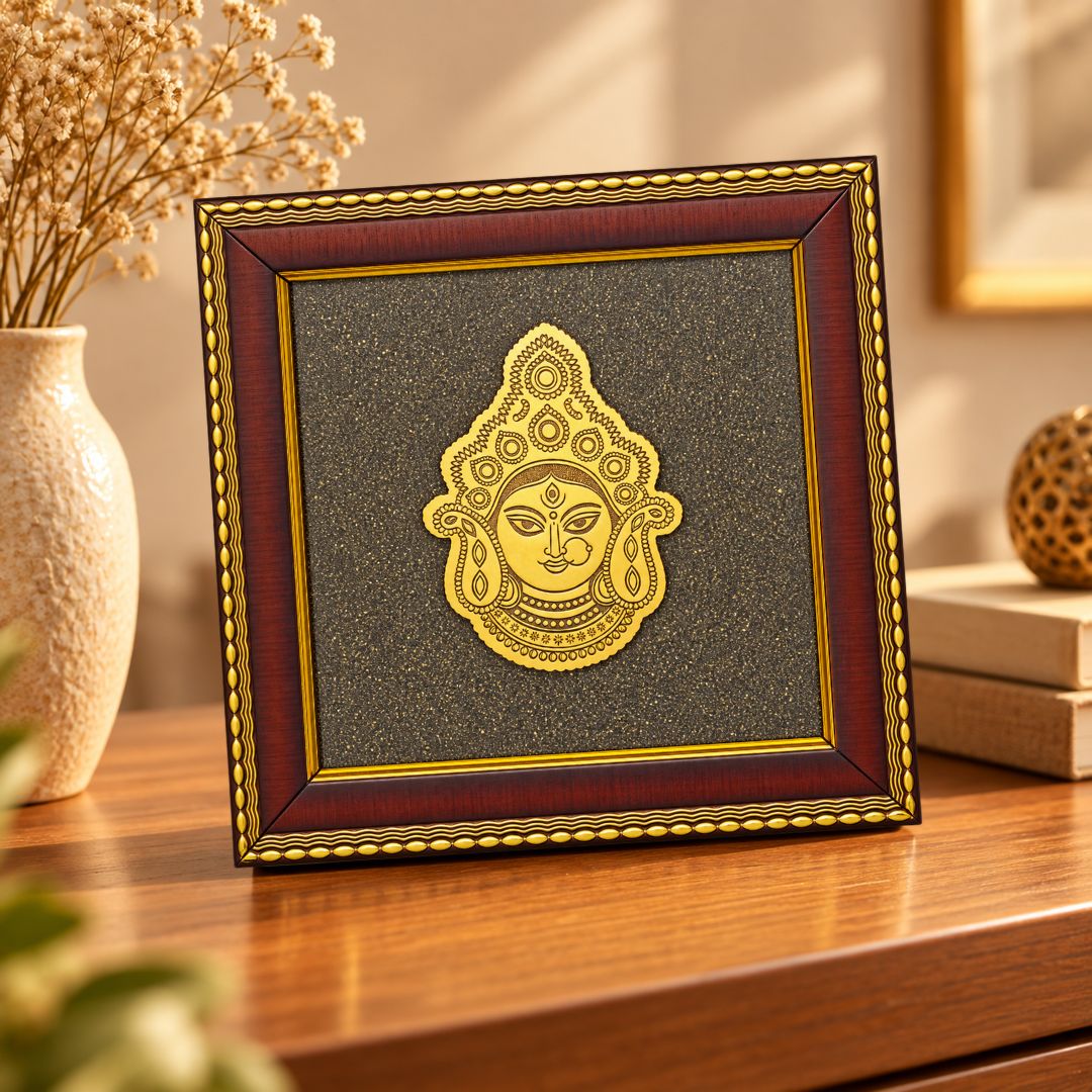 Maa Durga Samriddhi Pyrite Frame | Exclusive to VAMA, other brands are fake - VAMA Mall