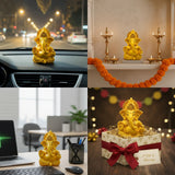 Vighnaharta Ganesh Idol - Golden | Exclusive to VAMA, other brands are fake - VAMA Mall