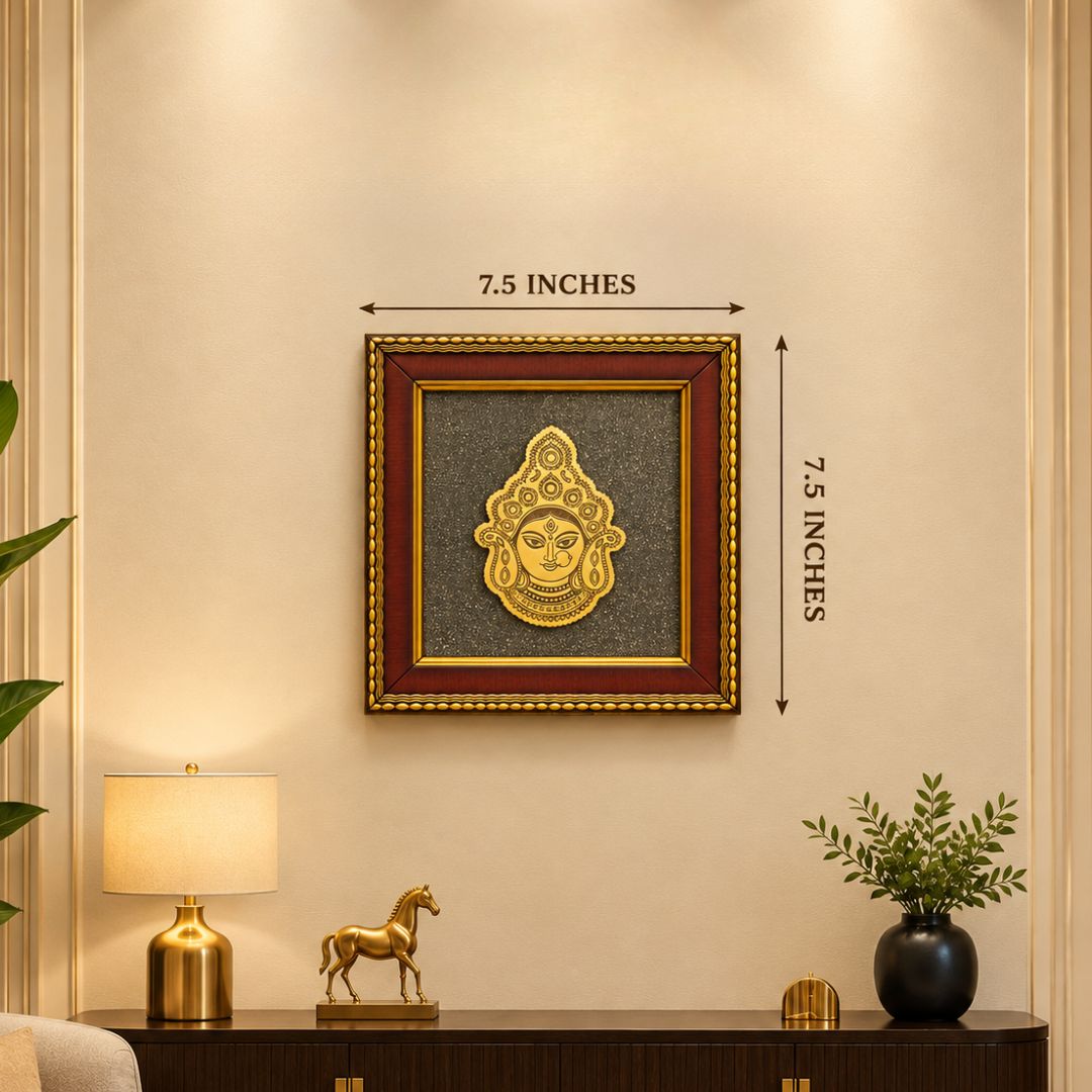 Maa Durga Samriddhi Pyrite Frame | Exclusive to VAMA, other brands are fake - VAMA Mall