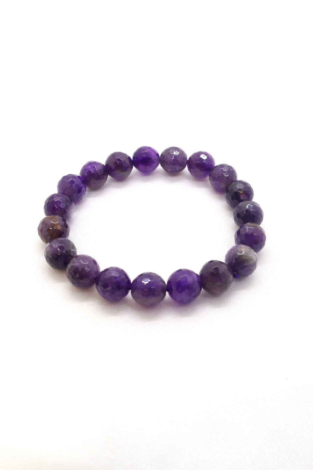 Healing Aura Amethyst  Bracelet