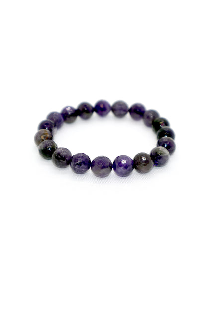 Healing Aura Amethyst  Bracelet