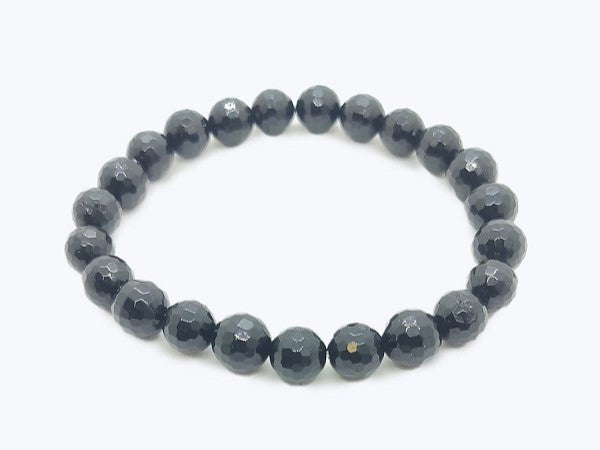 Evil Eye Black Tourmaline Bracelet
