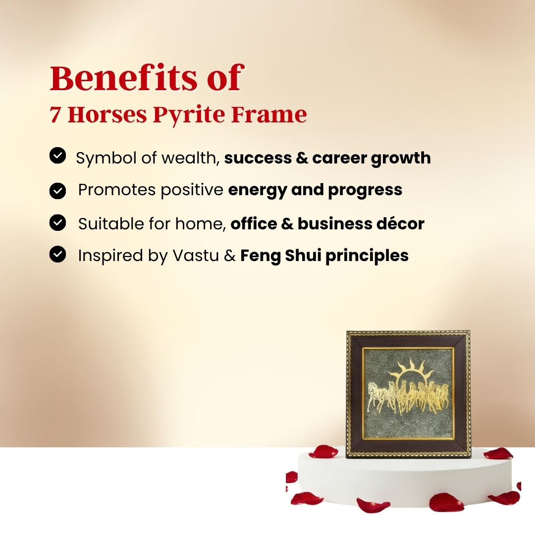 7 Horses Pyrite Frame - VAMA Mall