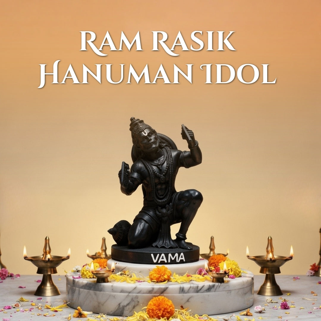 Hanuman Ji Statue for Home Temple for Strength and Protection