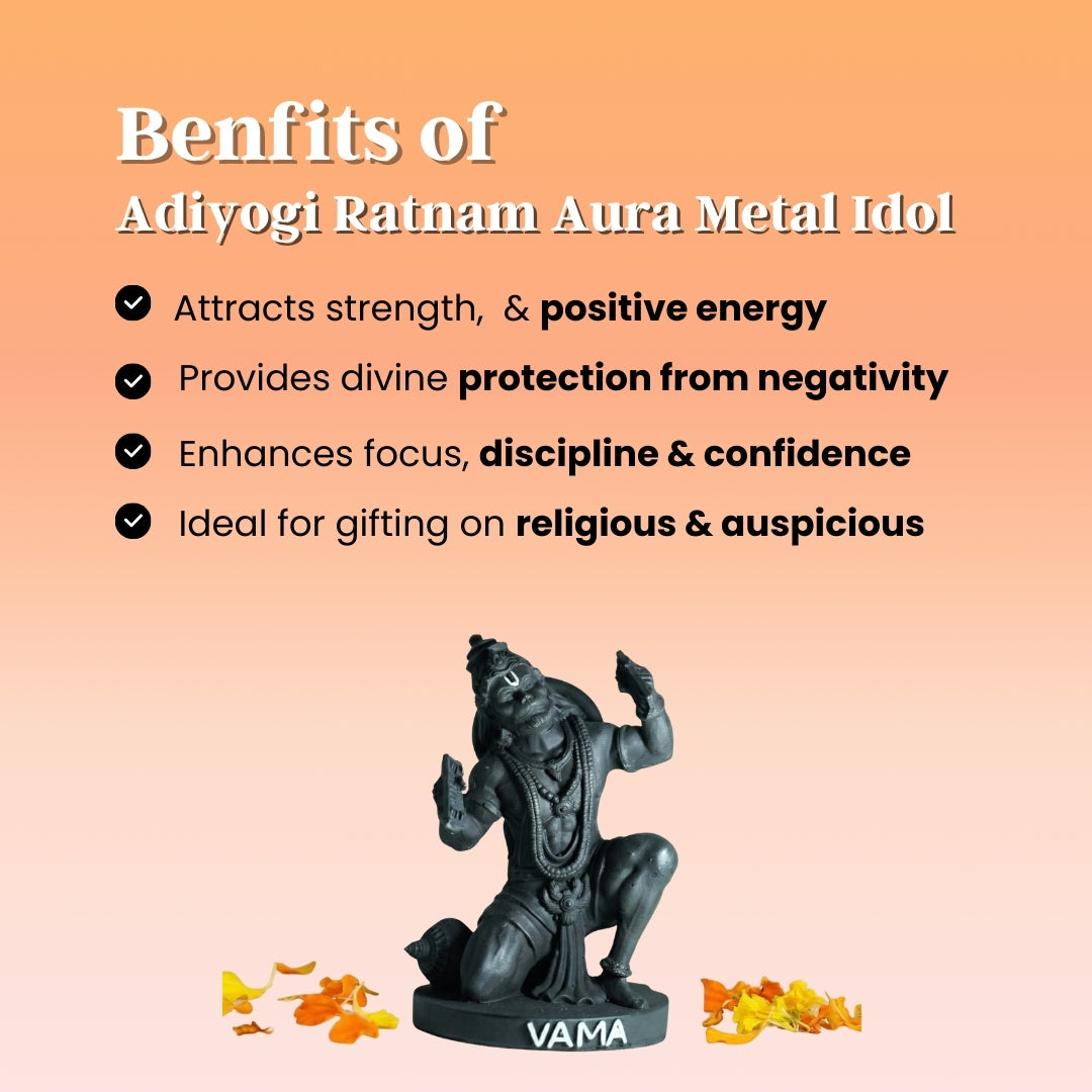 Benefits of adiyogi ratnam aura mental idol.