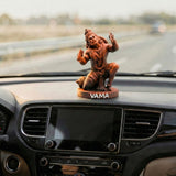 Ram Rasik Hanuman Idol Sindoor in car 