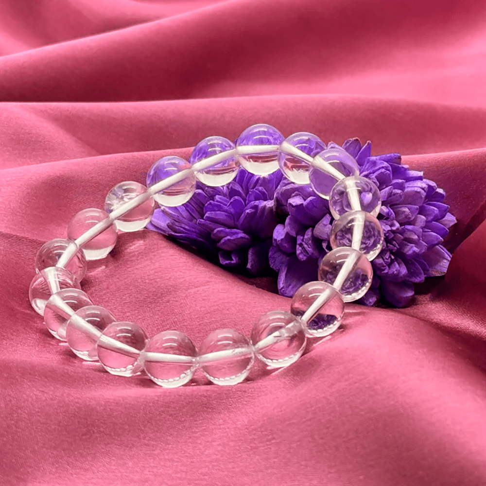 Buy Natural Sphatik Crystal Bracelet