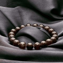 Red Garnet Bracelet + FREE 5 Mukhi Rudraksha