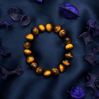 Courageous Tiger Eye Stone Bracelet.