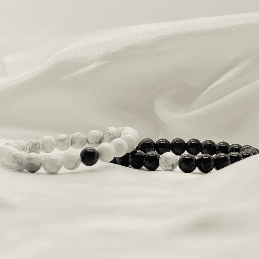 Soulmate Couple Bracelet | Buy 1 Get 1 FREE + FREE 5 Mukhi Rudhraksha