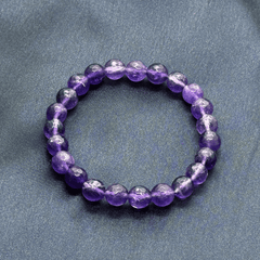 Healing Aura Amethyst  Bracelet