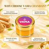 Pure Kesari Chandan Tilak for Puja - 25g | Exclusive to VAMA, other brands are fake - VAMA Mall