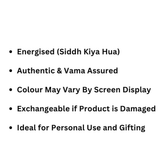 List of product features on a white background