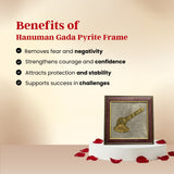 Hanuman Gada Pyrite Frame - VAMA Mall