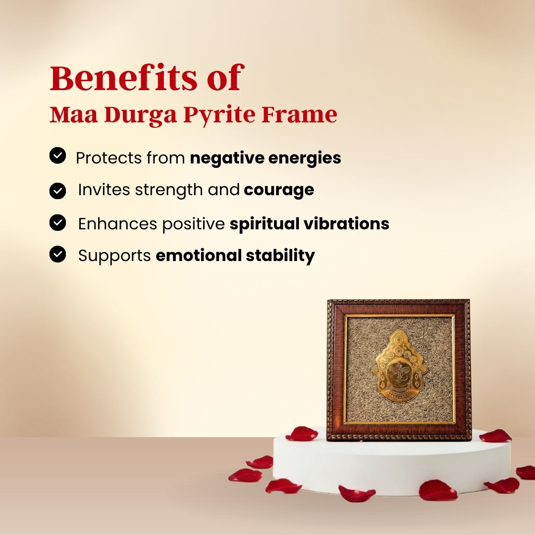 Maa Durga Samriddhi Pyrite Frame - VAMA Mall