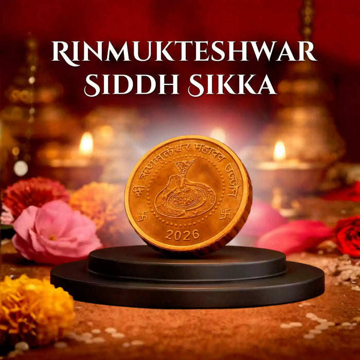 Rinmukteshwar Siddh Coin/Sikka | Blessed At Rinmukteshwar Temple, Ujjain