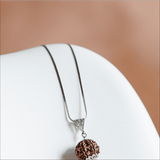 Silver 7 Mukhi Rudraksh