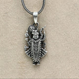 Buy Lord Krishna Silver Pendant online 