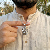 Ram Hanuman Pendant with Chain - VAMA Mall