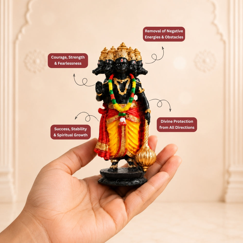 Panchmukhi Hanuman Shakti Idol - VAMA Mall