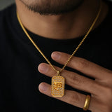 Shree Ram Gold Plated Pendant