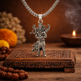 Lord Shiva Silver Pendant - VAMA Mall